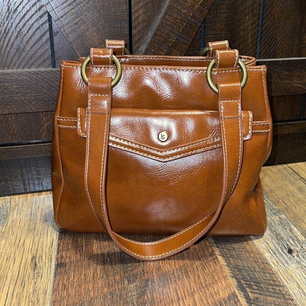 Liz Claiborne Small Brown Retro 90’s Y2K Shoulder Bag